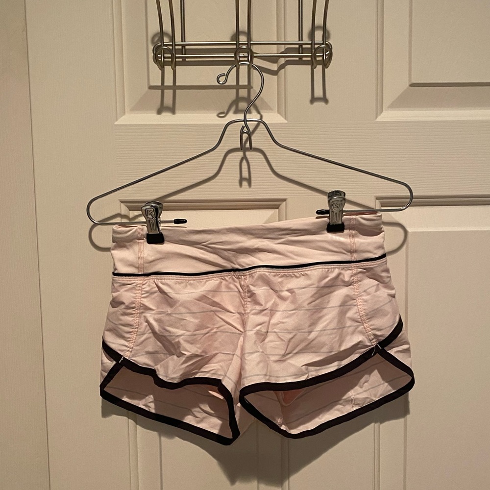 Light Pink Lululemon Shorts